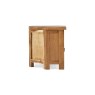 Salisbury Waxed Premium Oak Corner Tv Unit With Baskets Salisbury Waxed Premium Oak Corner Tv Unit With Baskets