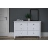 Hampstead Painted White 6 Drawers Chest Of Drawers Hampstead Painted White 6 Drawers Chest Of Drawers