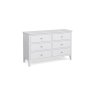 Hampstead Painted White 6 Drawers Chest Of Drawers Hampstead Painted White 6 Drawers Chest Of Drawers