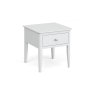 Hampstead Painted White Lamp Table Self Assembly