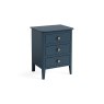 Harrogate Painted Blue Bedside Table Harrogate Painted Blue Bedside Table