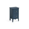 Harrogate Painted Blue Narrow Bedside Table