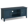 Harrogate Painted Blue Large Tv Unit Harrogate Painted Blue Large Tv Unit