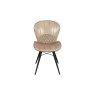 Amory PU Leather Dining Chair in Beige
