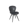 Amory PU Leather Dining Chair in Grey