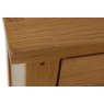 Burford Country Oak Narrow Bedside Table Burford Country Oak Narrow Bedside Table
