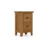 Burford Country Oak Narrow Bedside Table Burford Country Oak Narrow Bedside Table