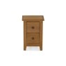 Burford Country Oak Narrow Bedside Table Burford Country Oak Narrow Bedside Table