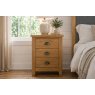 Burford Country Oak Bedside Table