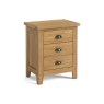 Burford Country Oak Bedside Table
