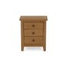 Burford Country Oak Bedside Table Burford Country Oak Bedside Table