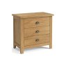 Burford Country Oak 3 Drawer Chest of Drawers Burford Country Oak 3 Drawer Chest of Drawers