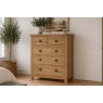 Burford Country Oak 2 Over 3 Chest of Drawers Burford Country Oak 2 Over 3 Chest of Drawers