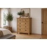 Burford Country Oak 2 Over 3 Chest of Drawers Burford Country Oak 2 Over 3 Chest of Drawers