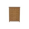 Burford Country Oak 6 Drawer Chest of Drawers Burford Country Oak 6 Drawer Chest of Drawers
