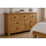Burford Country Oak 3 Over 4 Chest of Drawers Burford Country Oak 3 Over 4 Chest of Drawers