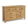 Burford Country Oak 3 Over 4 Chest of Drawers Burford Country Oak 3 Over 4 Chest of Drawers