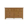 Burford Country Oak 3 Over 4 Chest of Drawers Burford Country Oak 3 Over 4 Chest of Drawers