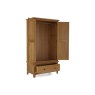 Burford Country Oak Gents Wardrobe Burford Country Oak Gents Wardrobe