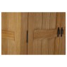 Burford Country Oak Gents Wardrobe Burford Country Oak Gents Wardrobe