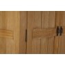 Burford Country Oak Gents Wardrobe Burford Country Oak Gents Wardrobe