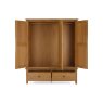 Burford Country Oak Triple Wardrobe Burford Country Oak Triple Wardrobe