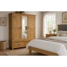 Burford Country Oak Triple Wardrobe Burford Country Oak Triple Wardrobe