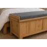 Burford Country Oak Storage Bench Blanket Box Burford Country Oak Storage Bench Blanket Box