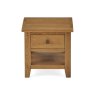 Burford Country Oak Lamp Table with Drawer Burford Country Oak Lamp Table with Drawer