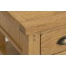 Burford Country Oak Lamp Table with Drawer Burford Country Oak Lamp Table with Drawer