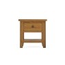 Burford Country Oak Lamp Table with Drawer Burford Country Oak Lamp Table with Drawer