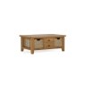 Burford Country Oak Large Coffee Table with Basket Burford Country Oak Large Coffee Table with Basket