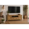 Burford Country Oak 180cm Large TV Unit Burford Country Oak 180cm Large TV Unit