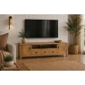 Burford Country Oak 210cm Extra Large TV Unit Burford Country Oak 210cm Extra Large TV Unit