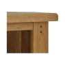 Burford Country Oak Corner TV Unit with Drawer Burford Country Oak Corner TV Unit with Drawer