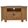 Burford Country Oak Corner TV Unit with Door Burford Country Oak Corner TV Unit with Door