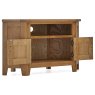 Burford Country Oak Corner TV Unit with Door Burford Country Oak Corner TV Unit with Door