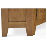 Burford Country Oak Corner TV Unit with Door Burford Country Oak Corner TV Unit with Door