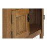 Burford Country Oak Corner TV Unit with Door Burford Country Oak Corner TV Unit with Door