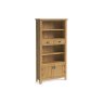 Burford Country Oak Display Bookcase Burford Country Oak Display Bookcase