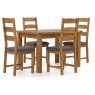 Burford Country Oak Compact Butterfly 120-165cm Extending Dining Table Burford Country Oak Compact Butterfly 120-165cm Extending Dining Table