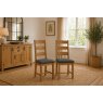 Burford Country Oak Ladder Dining Chair (Pair) Burford Country Oak Ladder Dining Chair (Pair)