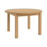 Burford Country Oak Round 120-160cm Extending Dining Table Burford Country Oak Round 120-160cm Extending Dining Table