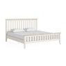 Marlow Oak Painted Coconut White Bed Frame Marlow Oak Painted Coconut White Bed Frame