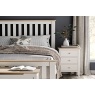 Marlow Oak Painted Coconut White Bed Frame