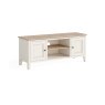 Marlow Oak Painted Coconut White 150cm TV Unit Marlow Oak Painted Coconut White 150cm TV Unit