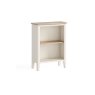 Marlow Oak Painted Coconut White Small Bookcase Marlow Oak Painted Coconut White Small Bookcase