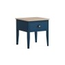 Marlow Oak Painted Navy Blue Lamp Table Marlow Oak Painted Navy Blue Lamp Table