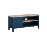 Marlow Oak Painted Navy Blue 110cm TV Unit