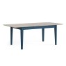 Marlow Oak Painted Navy Blue Extending Dining Table
